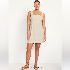 Old Navy Linen-Blend Dress